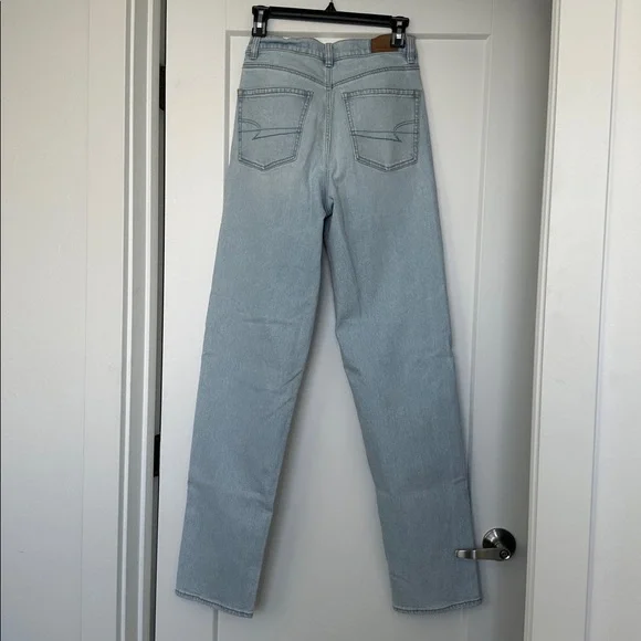 American Eagle Highest Rise Baggy Straight Jeans - Picture 6 of 6